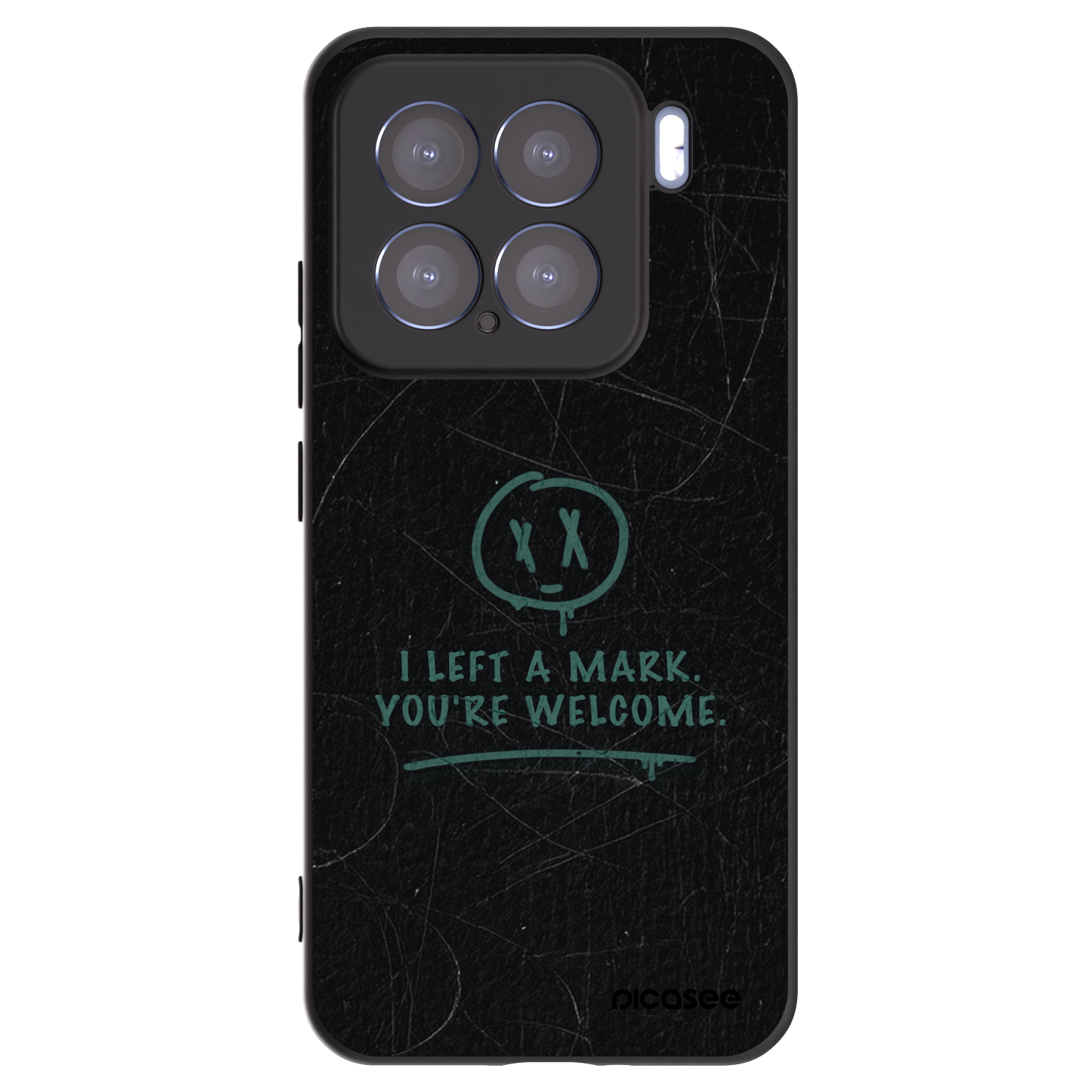 Picasee silikonový černý obal pro Xiaomi 15 - LEFT A MARK