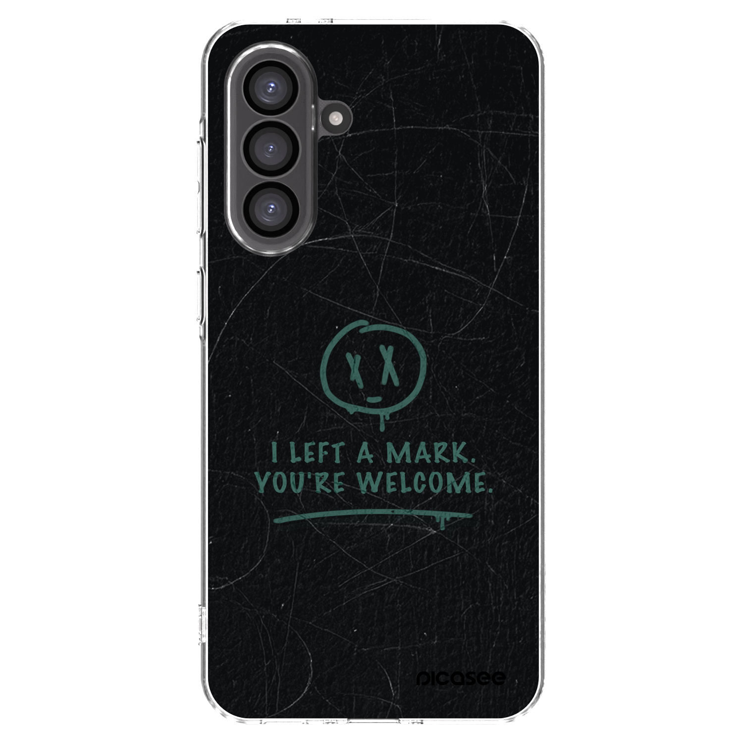 Picasee silikonový průhledný obal pro Samsung Galaxy A36 5G - LEFT A MARK