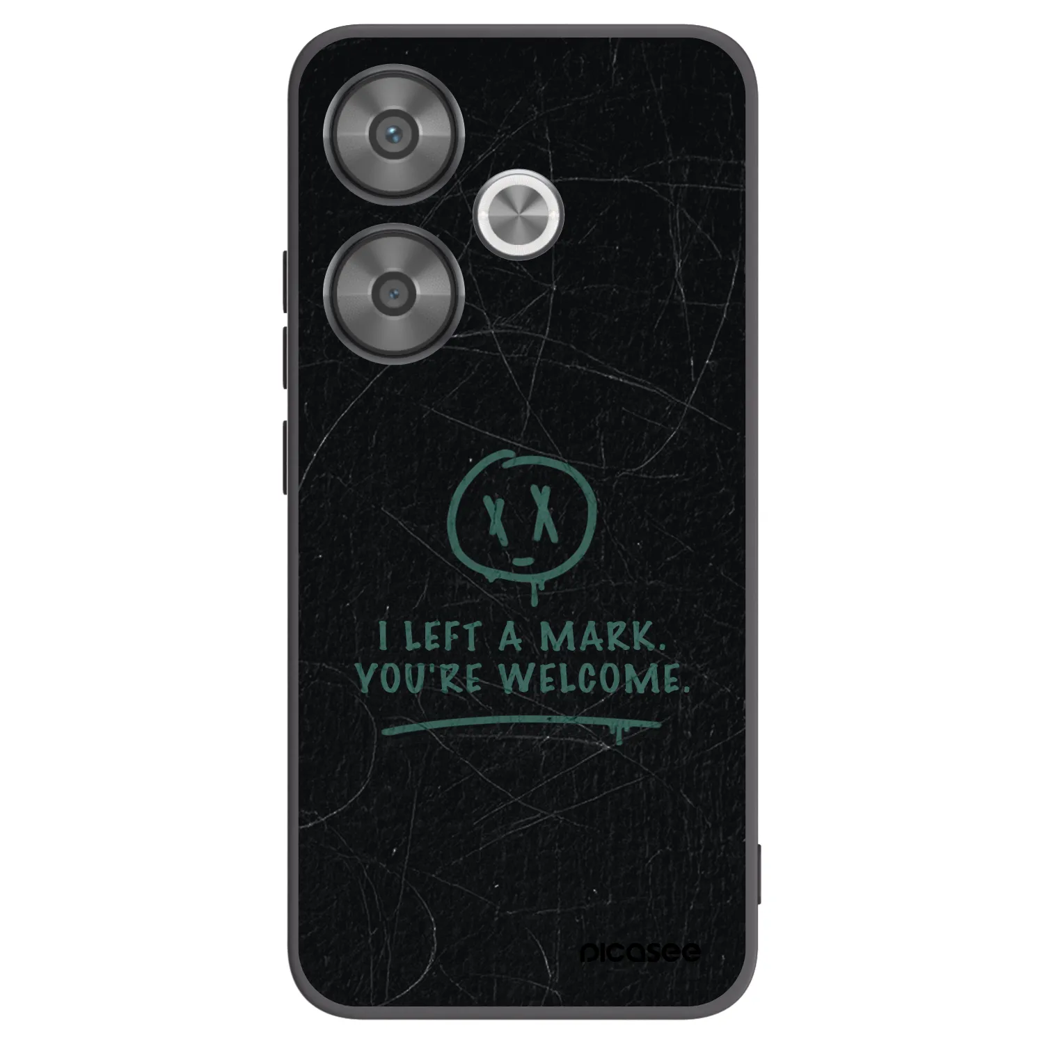 Picasee silikonový černý obal pro Xiaomi Poco F6 - LEFT A MARK