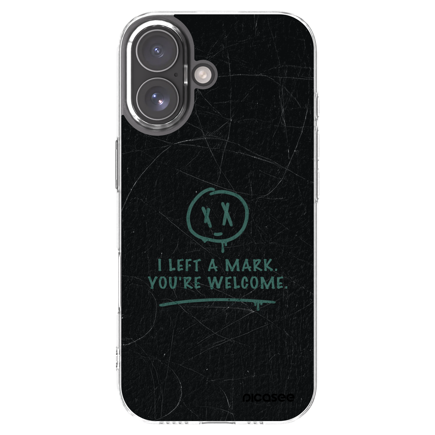 Picasee silikonový průhledný obal pro Apple iPhone 17 - LEFT A MARK