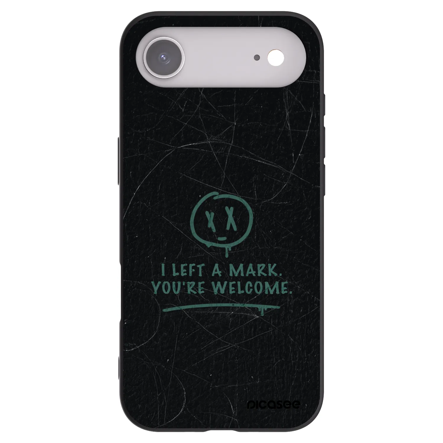 Picasee silikonový černý obal pro Apple iPhone Air - LEFT A MARK