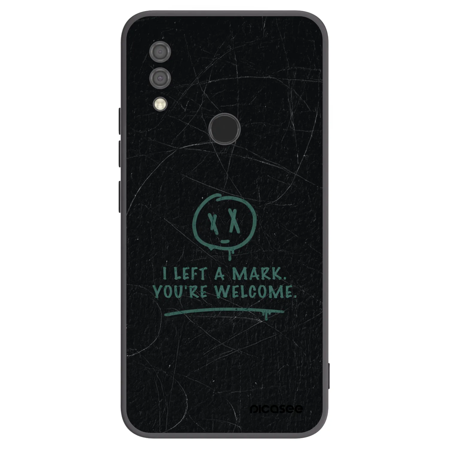 Picasee silikonový černý obal pro Xiaomi Redmi 7 - LEFT A MARK
