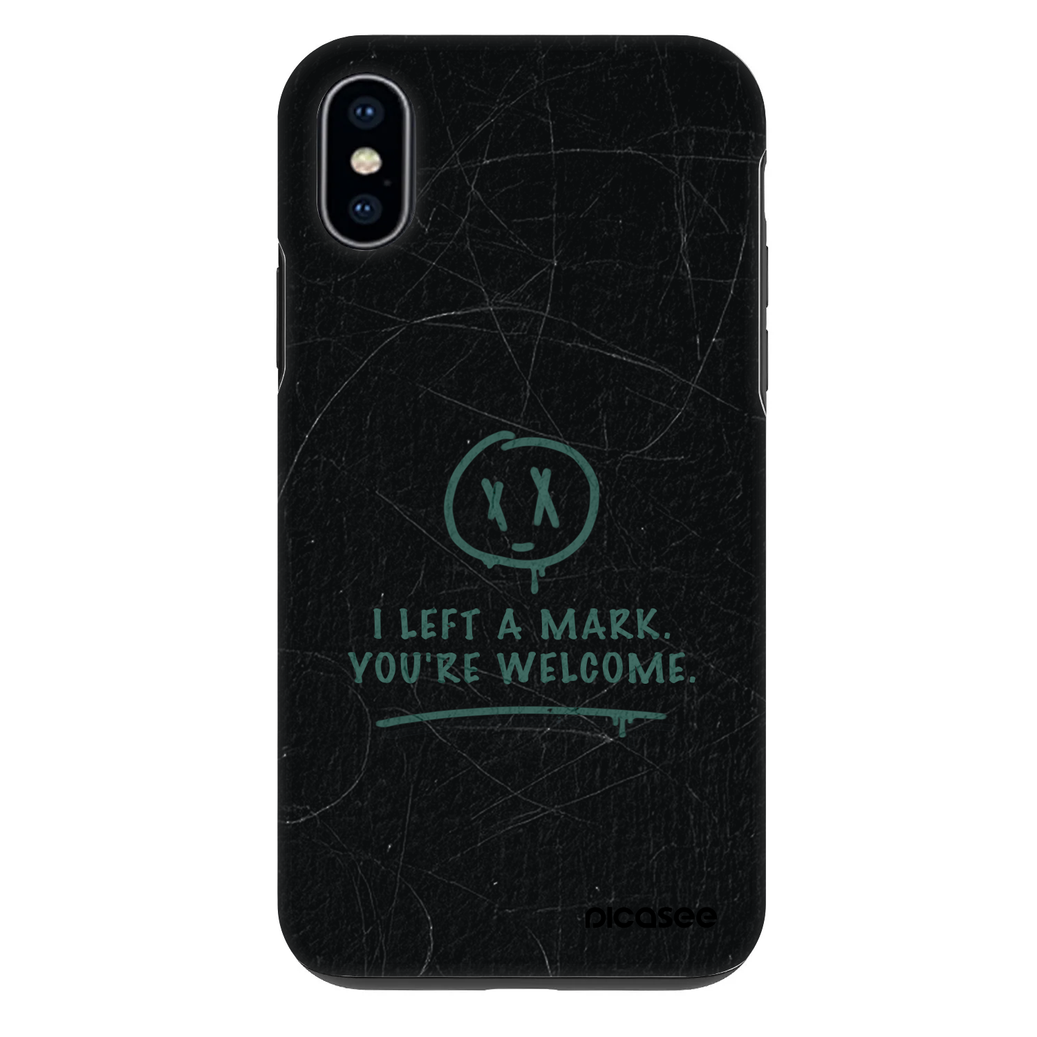 Picasee Fashion Case pro Apple iPhone X/XS - LEFT A MARK