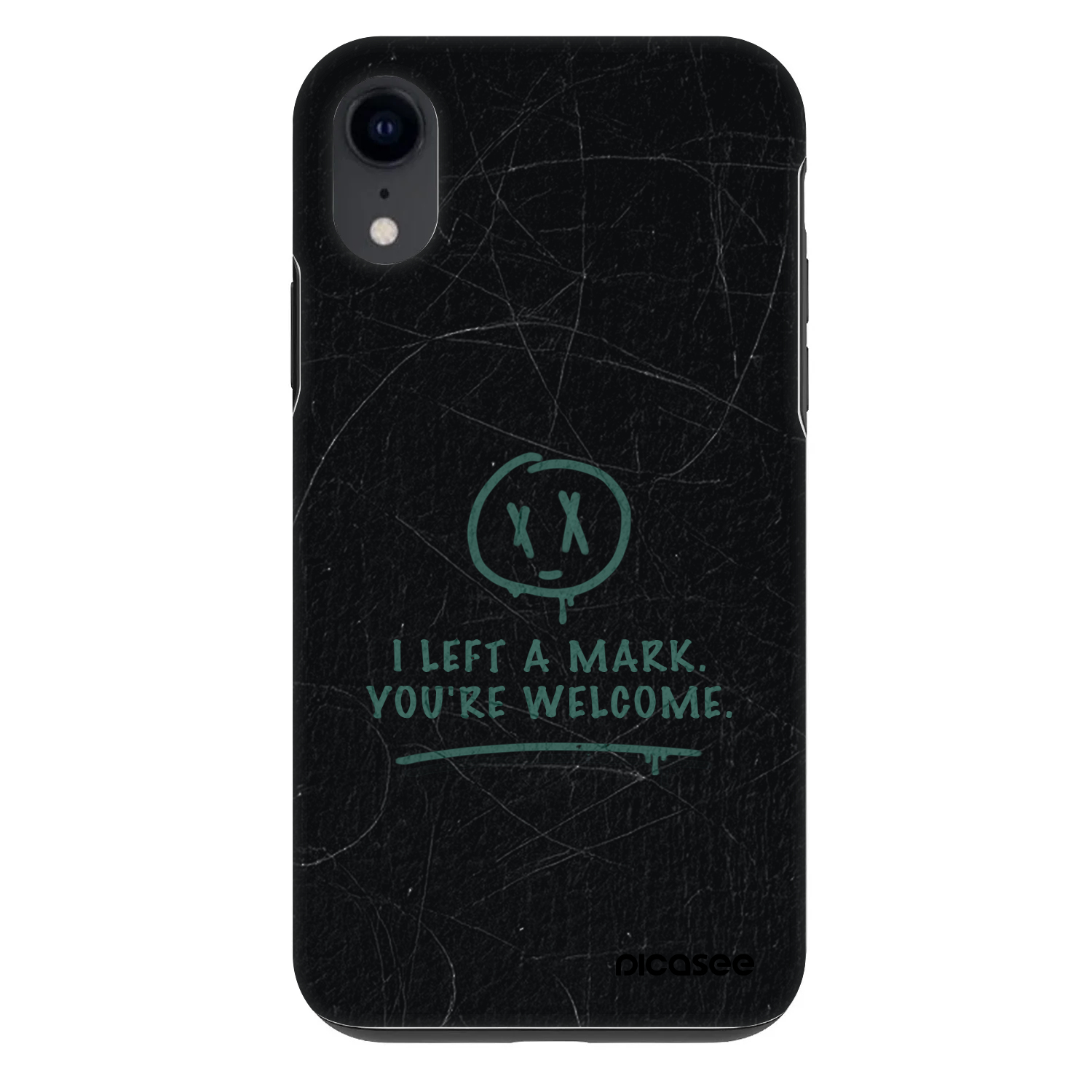 Picasee Fashion Case pro Apple iPhone XR - LEFT A MARK