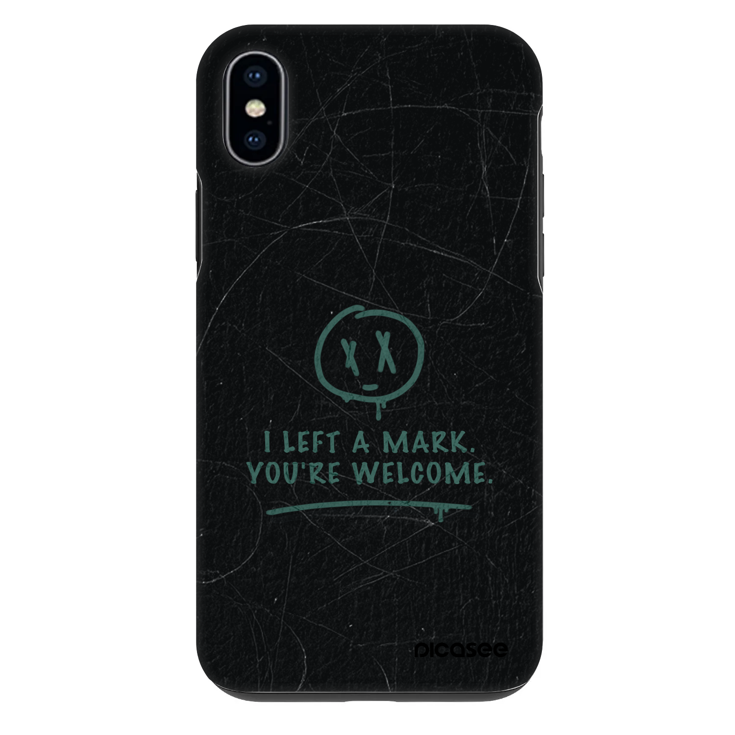 Picasee Fashion Case pro Apple iPhone XS Max - LEFT A MARK