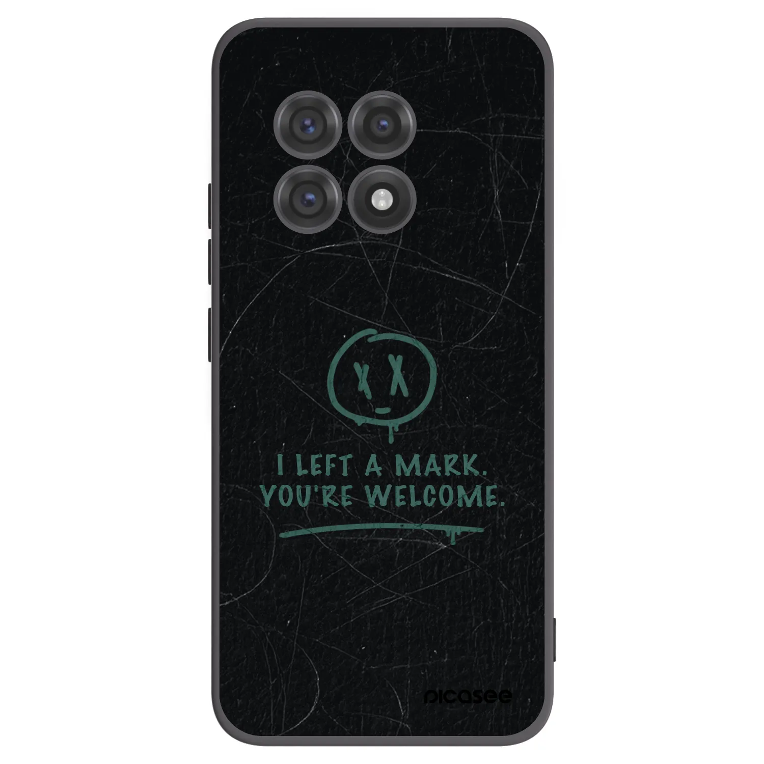Picasee silikonový černý obal pro OnePlus 13R 5G - LEFT A MARK