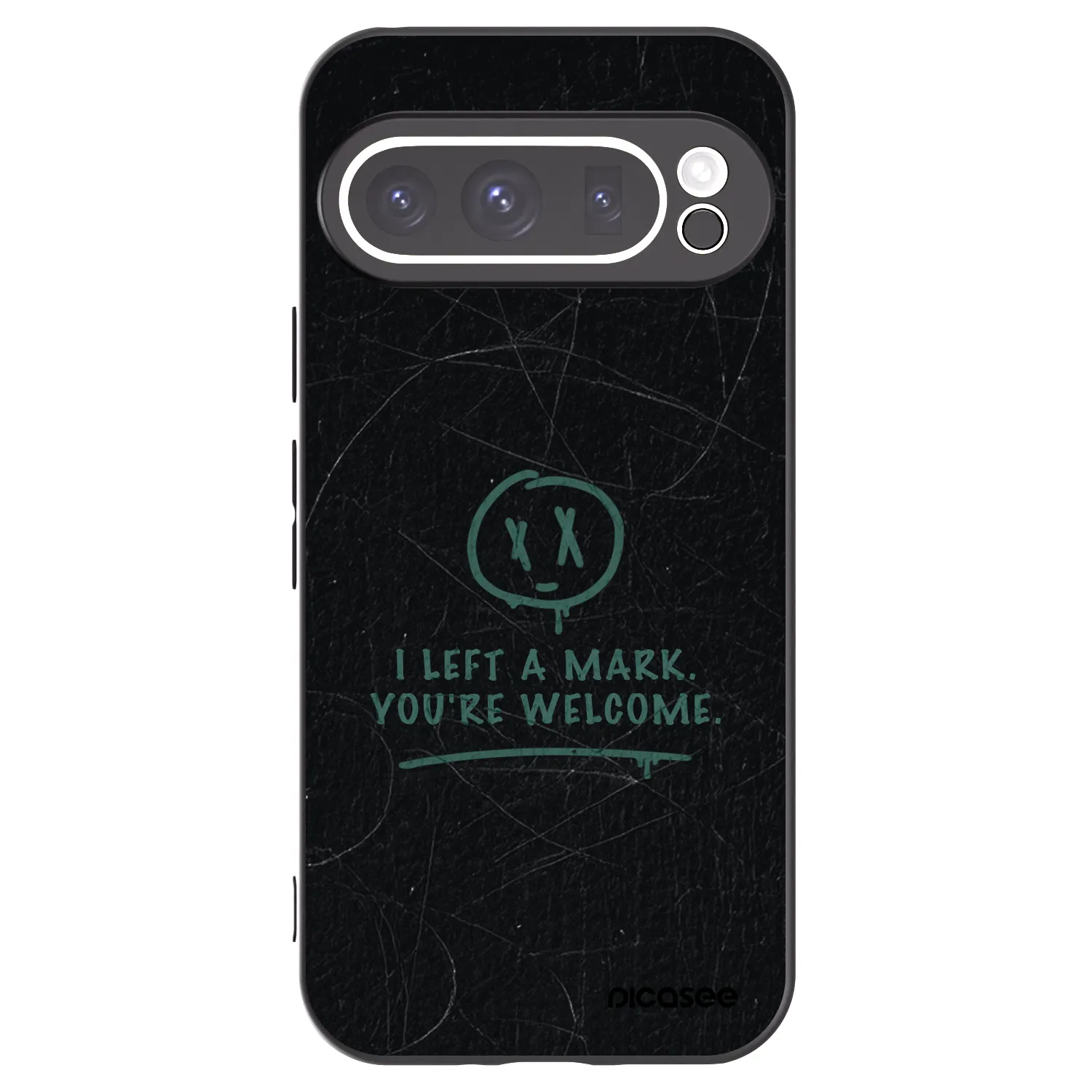 Picasee silikonový černý obal pro Google Pixel 9 Pro XL - LEFT A MARK