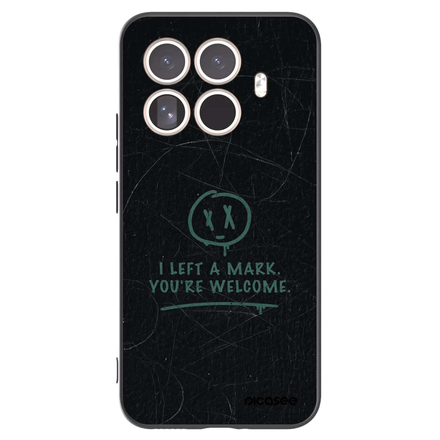 Picasee silikonový černý obal pro Xiaomi 15T Pro - LEFT A MARK
