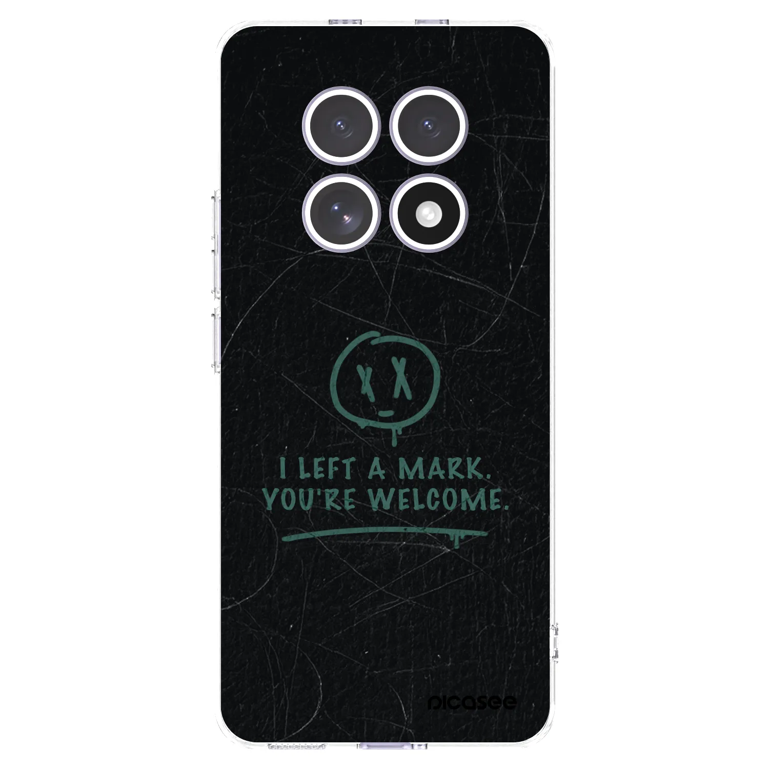 Picasee silikonový průhledný obal pro Xiaomi Redmi Note 15 - LEFT A MARK