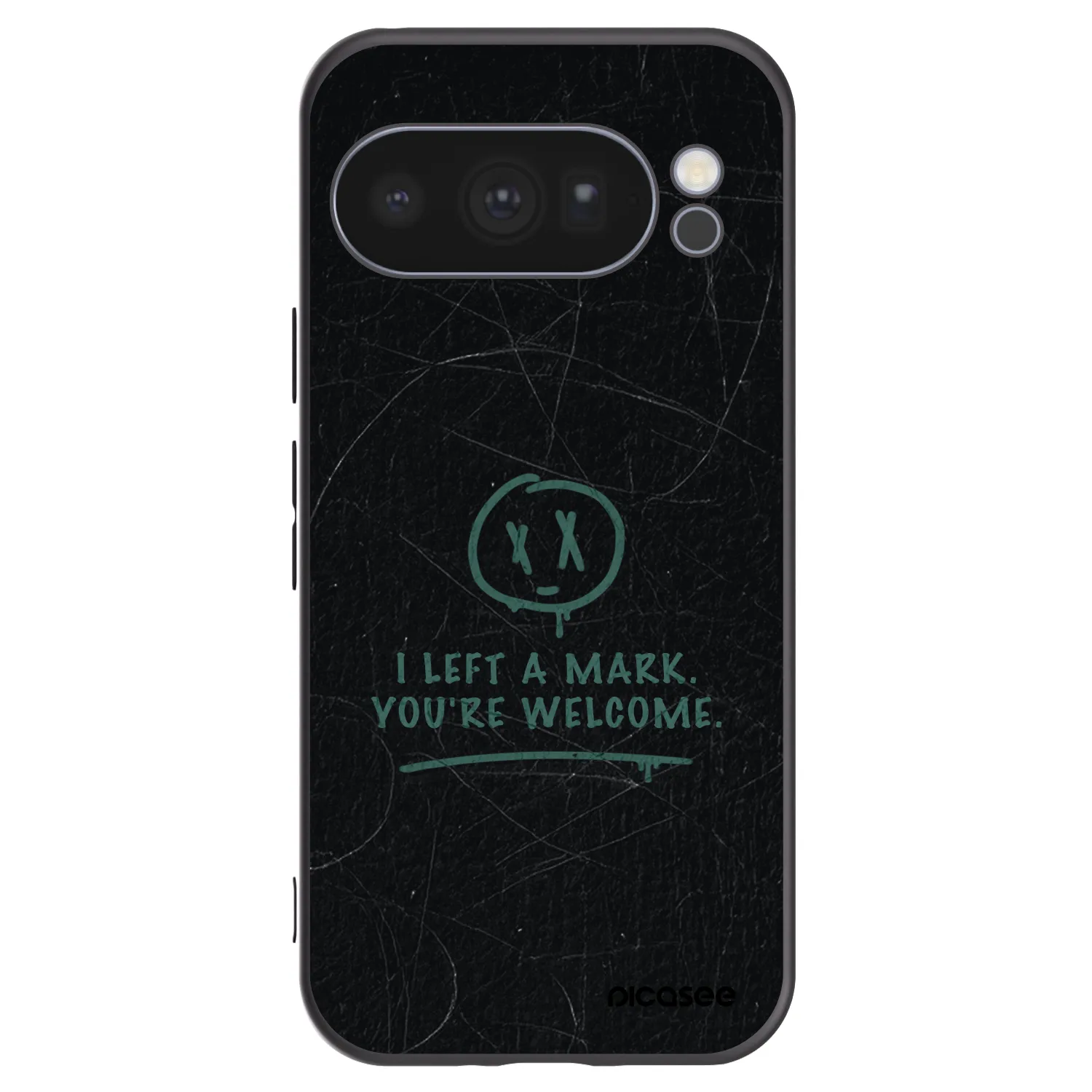 Picasee silikonový černý obal pro Google Pixel 10 Pro - LEFT A MARK