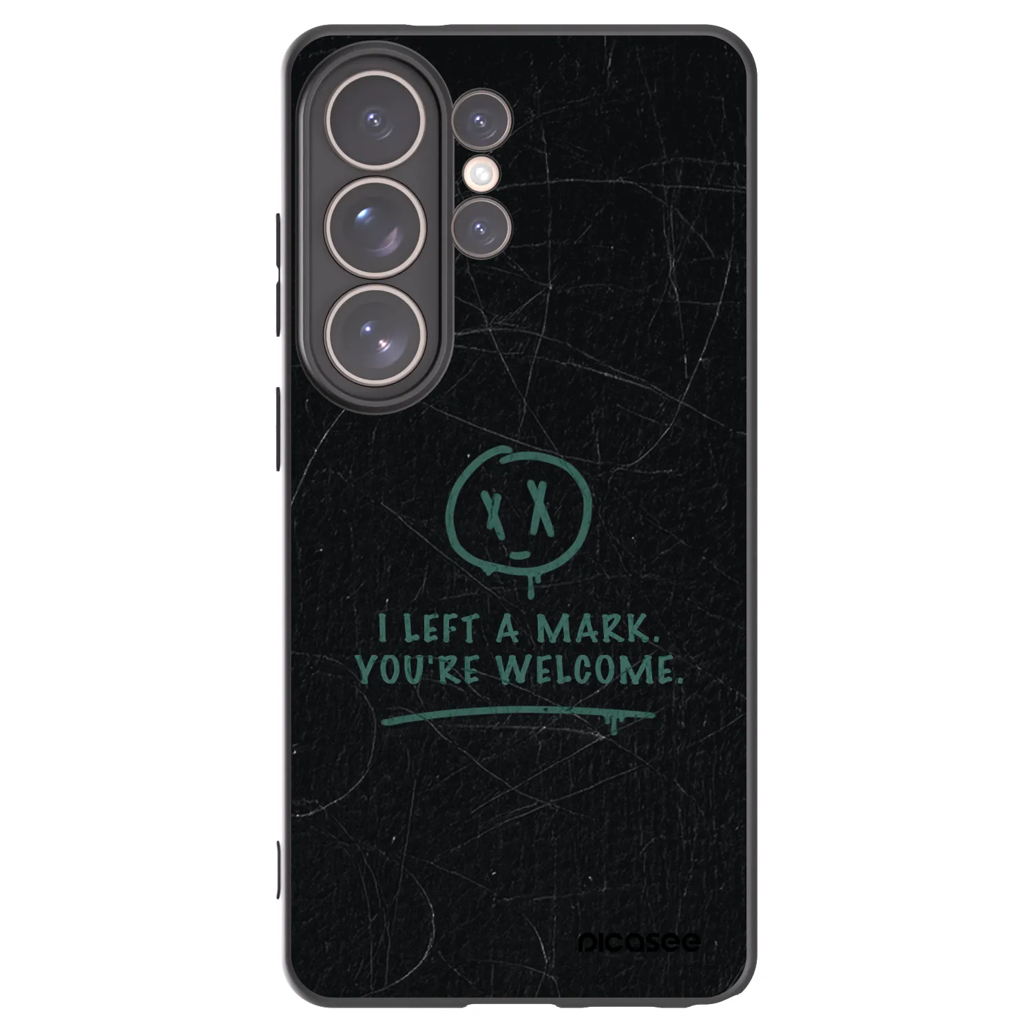 Picasee silikonový černý obal pro Samsung Galaxy S26 Ultra - LEFT A MARK