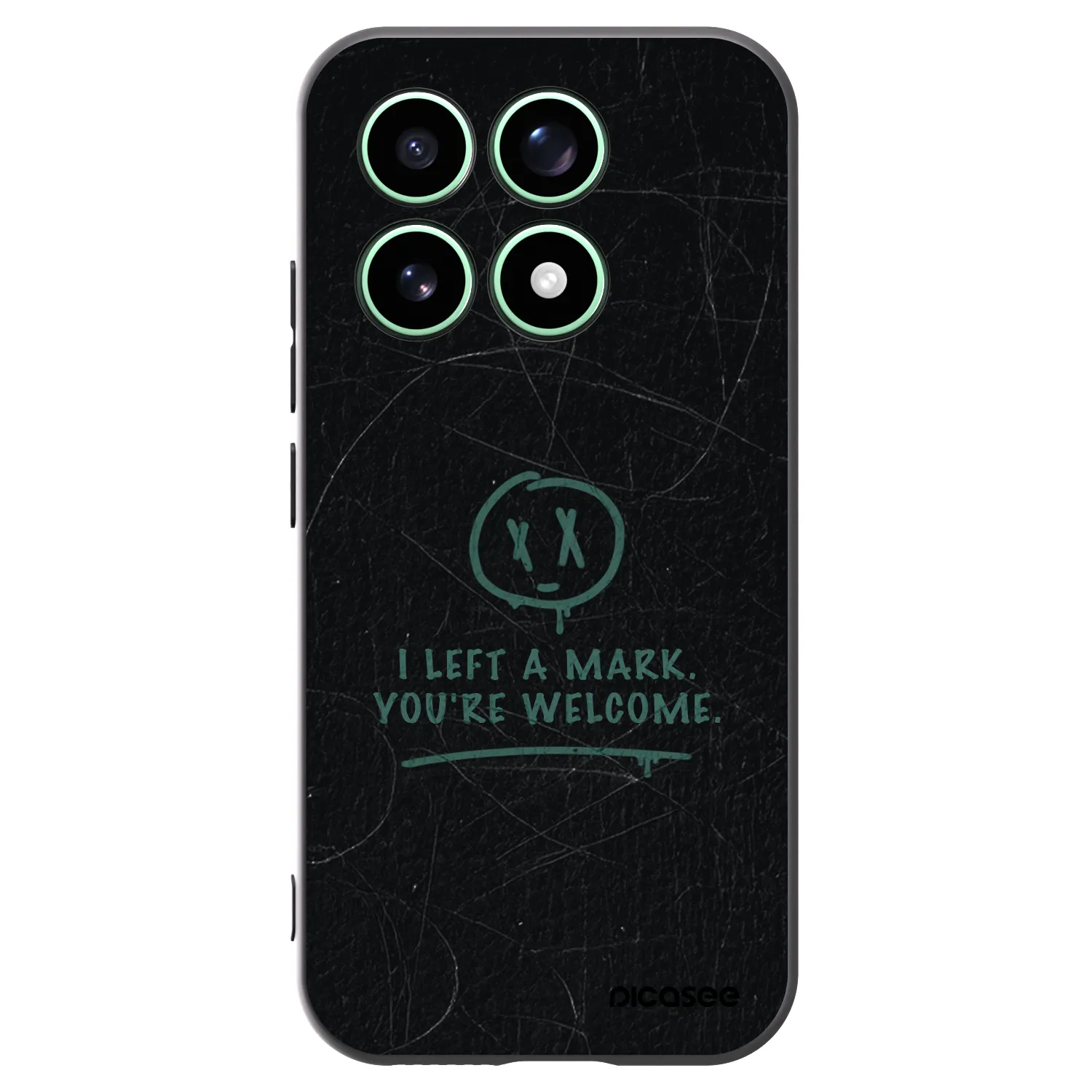 Picasee silikonový černý obal pro Xiaomi 17 - LEFT A MARK
