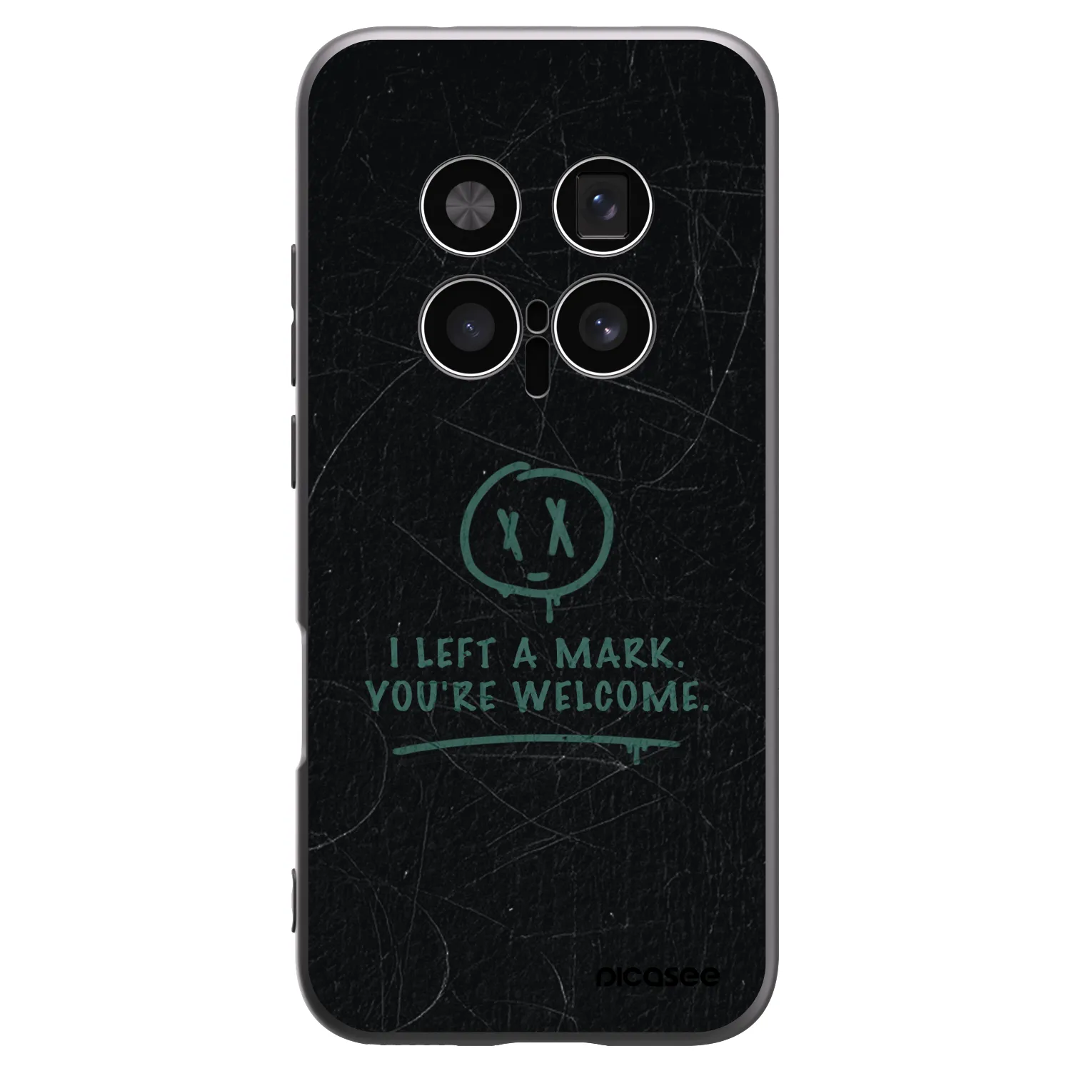 Picasee silikonový černý obal pro Honor Magic8 Pro 5G - LEFT A MARK