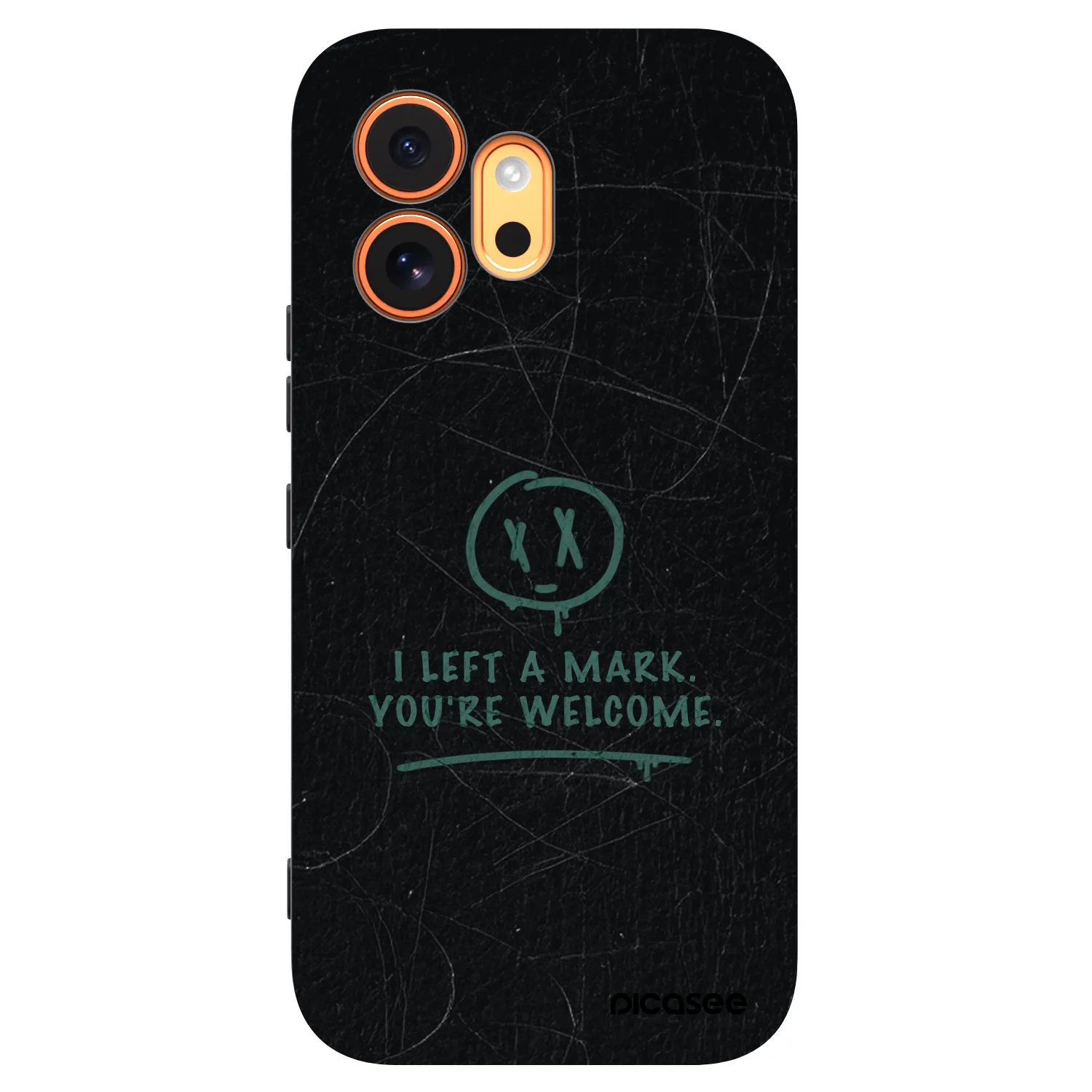 Picasee silikonový černý obal pro Honor 600 - LEFT A MARK