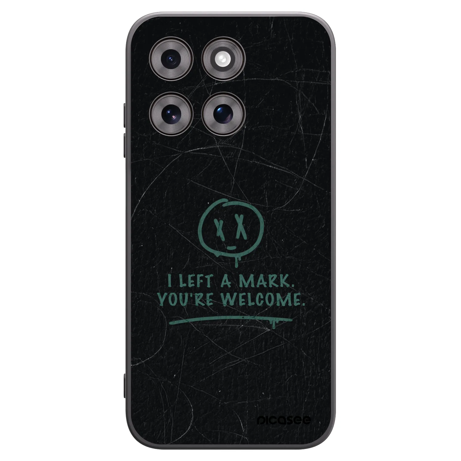 Picasee silikonový černý obal pro Motorola Moto G77 - LEFT A MARK