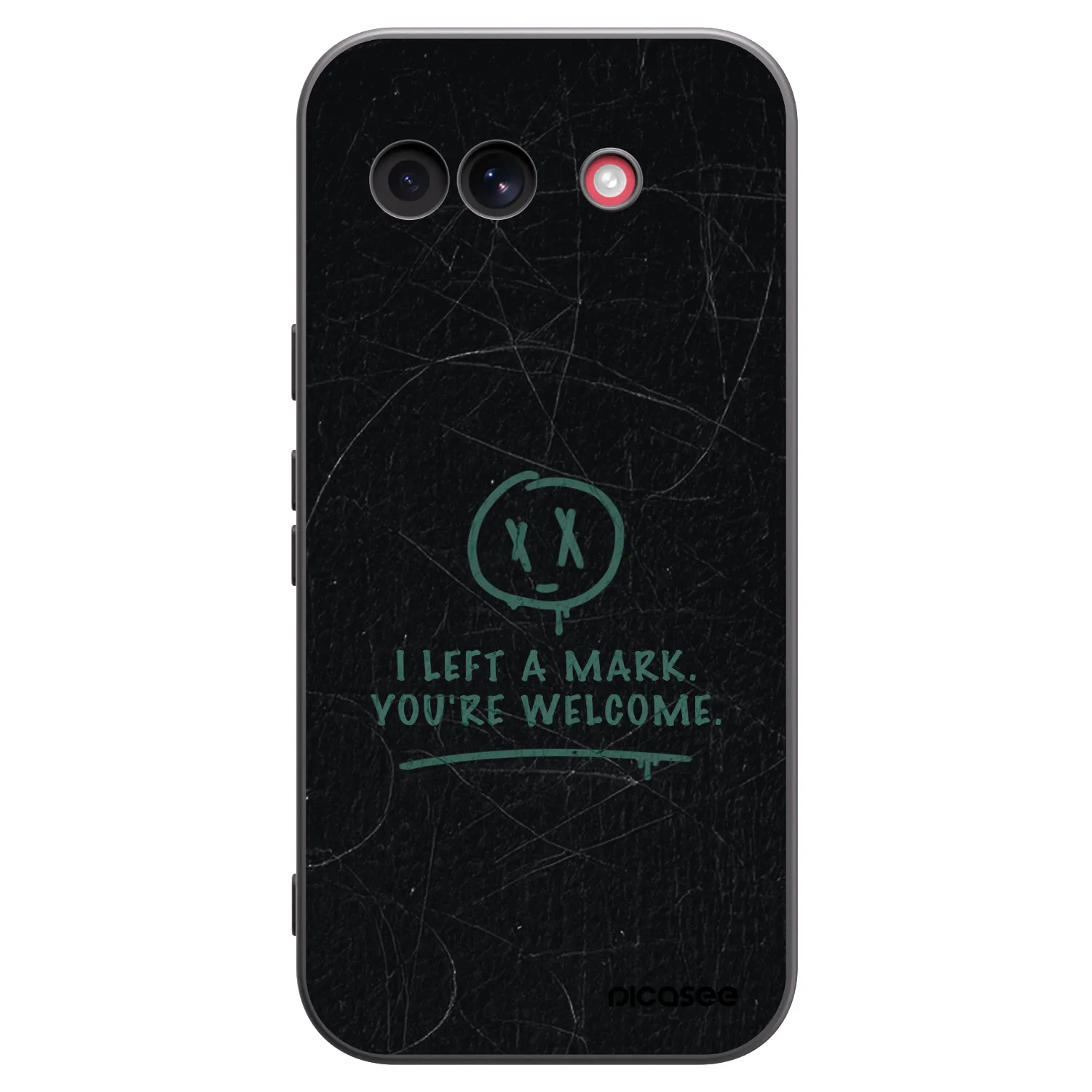 Picasee silikonový černý obal pro Google Pixel 10a - LEFT A MARK