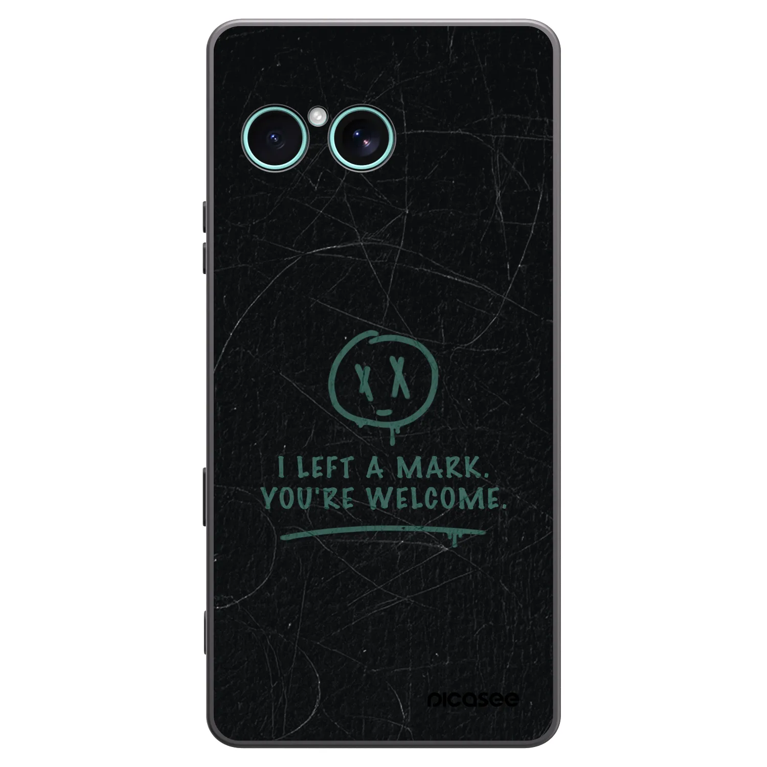 Picasee silikonový černý obal pro Sony Xperia 10 VII - LEFT A MARK