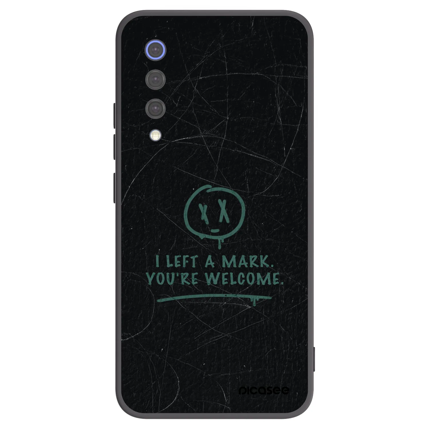 Picasee silikonový černý obal pro Xiaomi Mi 9 SE - LEFT A MARK
