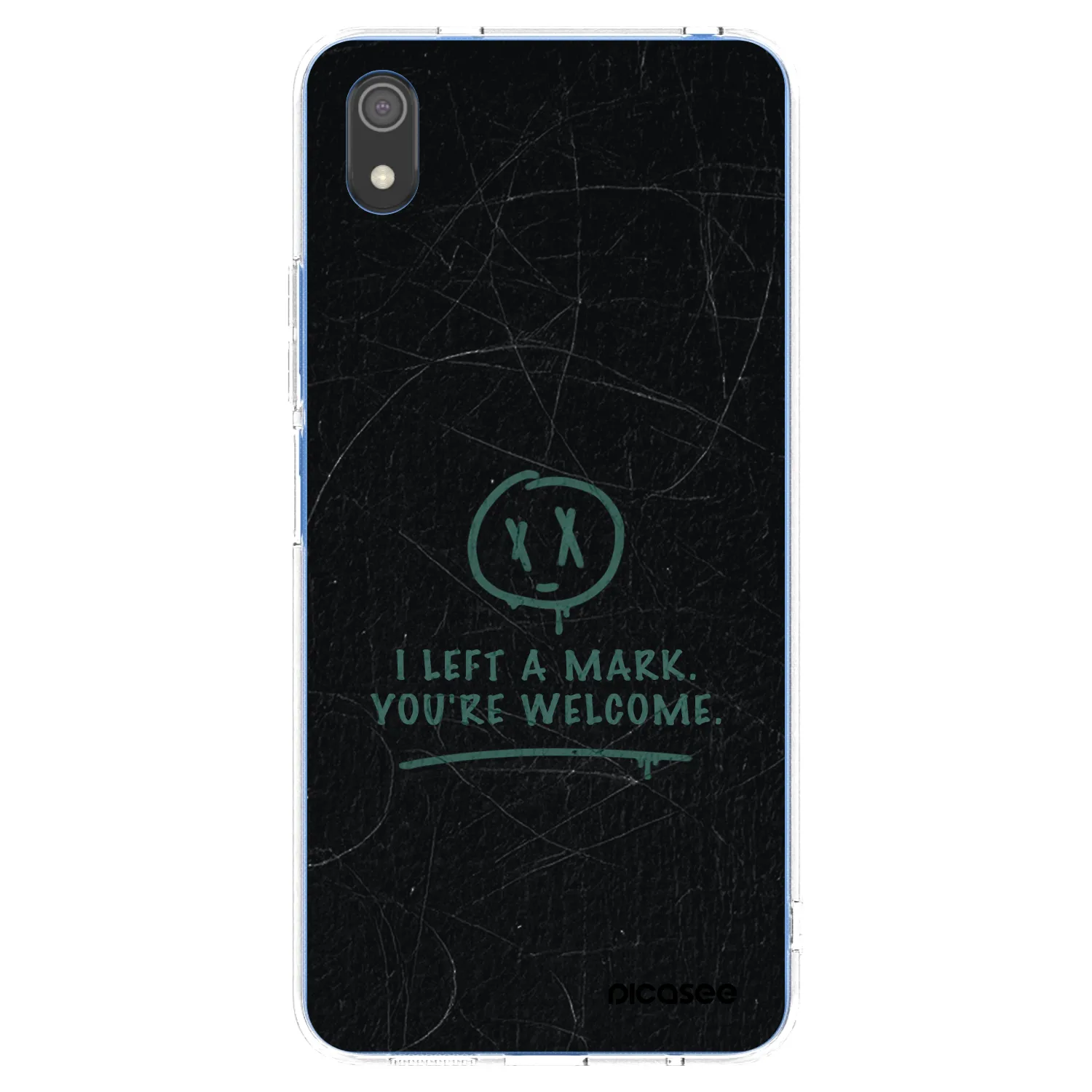 Picasee silikonový průhledný obal pro Xiaomi Redmi 7A - LEFT A MARK