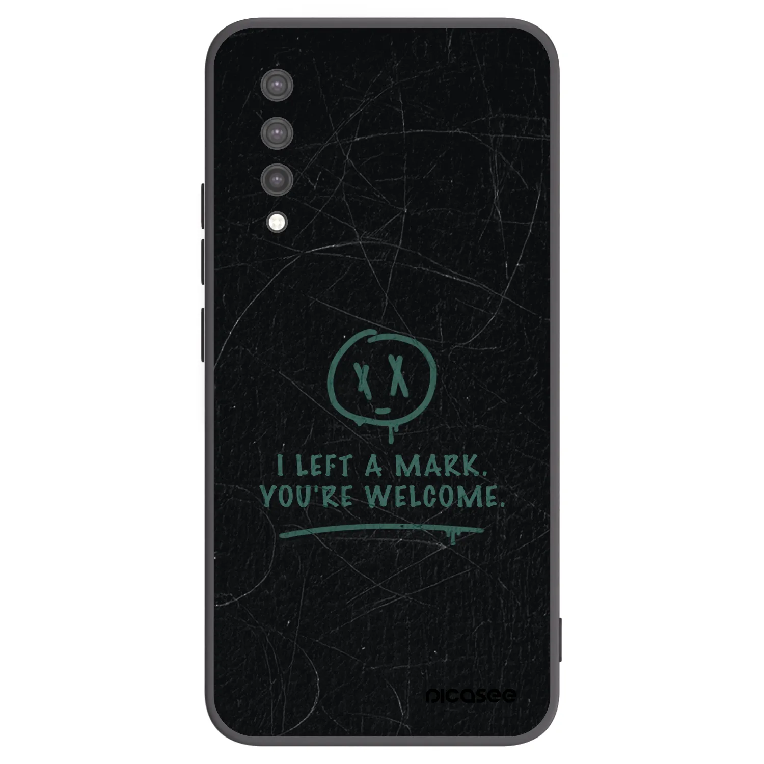 Picasee silikonový černý obal pro Xiaomi Mi 9 Lite - LEFT A MARK