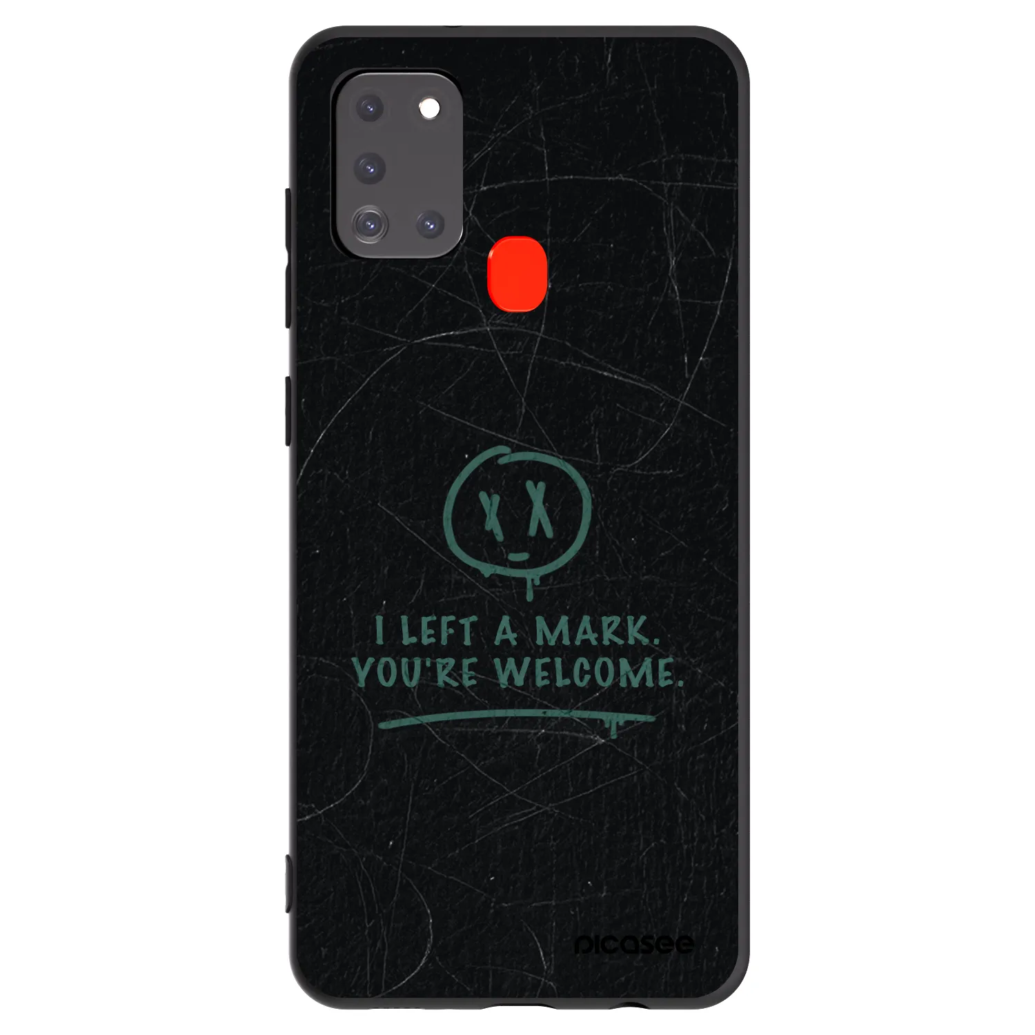 Picasee silikonový černý obal pro Samsung Galaxy A21s - LEFT A MARK