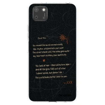Picasee silikonový průhledný obal pro Huawei Y5P - POET