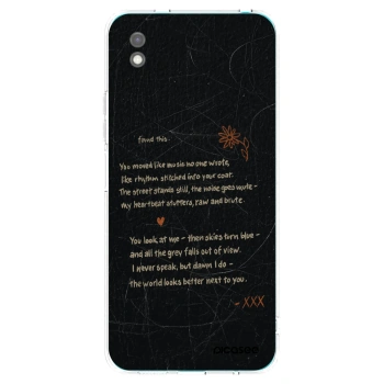 Picasee silikonový černý obal pro Xiaomi Redmi 9A - POET
