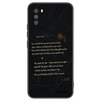 Picasee silikonový černý obal pro Xiaomi Poco M3 - POET