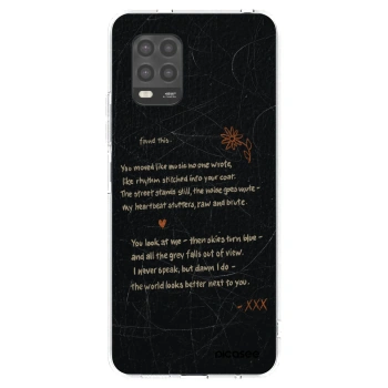 Picasee silikonový průhledný obal pro Xiaomi Mi 10 Lite - POET