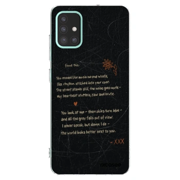 Picasee silikonový průhledný obal pro Samsung Galaxy M31s - POET