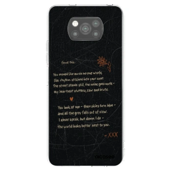 Picasee silikonový černý obal pro Xiaomi Poco X3 Pro - POET