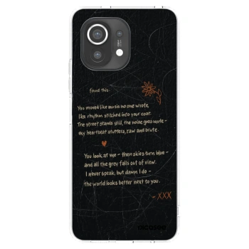 Picasee silikonový průhledný obal pro Xiaomi Mi 11 - POET