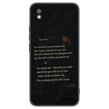 Picasee silikonový černý obal pro Xiaomi Redmi 9AT - POET