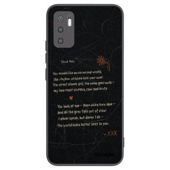 Picasee silikonový černý obal pro Xiaomi Redmi Note 10 5G - POET