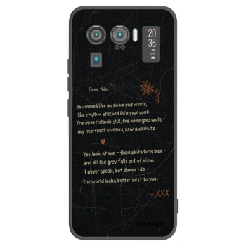Picasee silikonový černý obal pro Xiaomi Mi 11 Ultra - POET