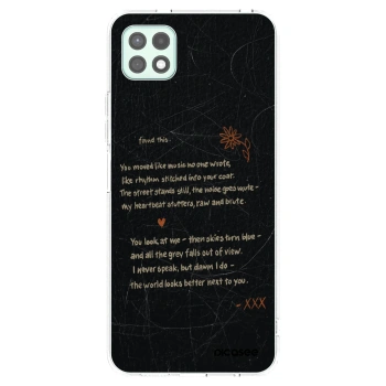Picasee silikonový průhledný obal pro Samsung Galaxy A22 A226B 5G - POET