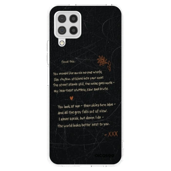Picasee silikonový průhledný obal pro Samsung Galaxy A22 A225F 4G - POET