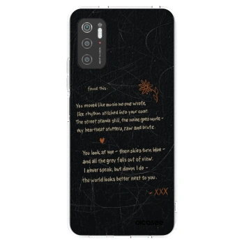 Picasee silikonový průhledný obal pro Xiaomi Poco M3 Pro 5G - POET