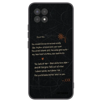 Picasee silikonový černý obal pro Realme 8i - POET