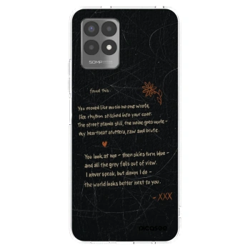 Picasee silikonový průhledný obal pro Realme 8i - POET