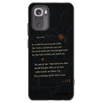 Picasee silikonový černý obal pro Xiaomi Redmi Note 11S 4G - POET