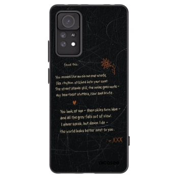 Picasee silikonový černý obal pro Xiaomi Redmi Note 11 Pro - POET