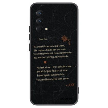 Picasee silikonový černý obal pro Realme GT Master Edition 5G - POET