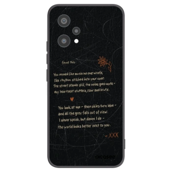 Picasee silikonový černý obal pro Realme 9 Pro 5G - POET