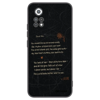 Picasee silikonový černý obal pro Xiaomi Poco X4 Pro 5G - POET