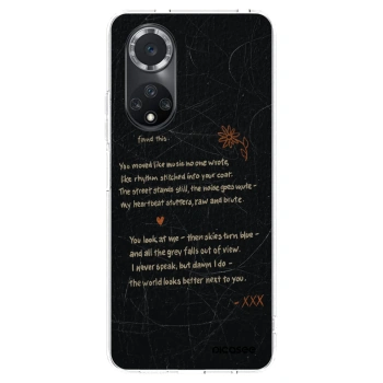 Picasee silikonový průhledný obal pro Huawei Nova 9 SE - POET