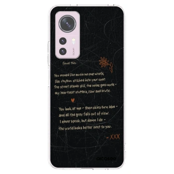 Picasee silikonový průhledný obal pro Xiaomi 12 - POET