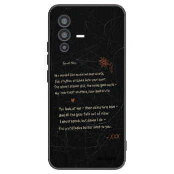 Picasee silikonový černý obal pro Vivo V23 5G - POET