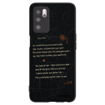 Picasee silikonový černý obal pro OPPO A16s - POET