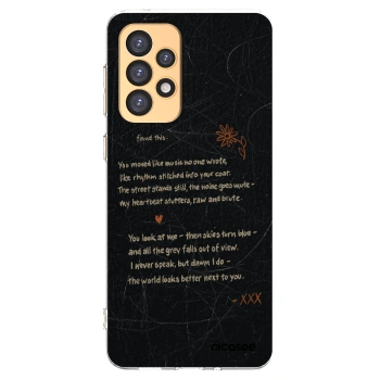 Picasee silikonový průhledný obal pro Samsung Galaxy A33 5G A336 - POET